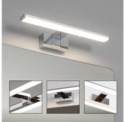 Brilagi - Specchio da bagno con luce LED VESTRA LED/8W/230V 40 cm IP44 cromato