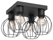 Faretto LAPS 4xE27/15W/230W nero