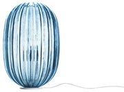 Foscarini - Plass Medio Lampada da Tavolo senza Dimmer Azzurro Foscarini