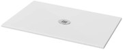 Piatto doccia in ceramica extra slim bianco L 160 x L 70 cm opaco