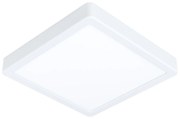 Plafoniera Moderna Fueva 5 In Acciaio Bianco Led Integrato 17W 4000K Ip20