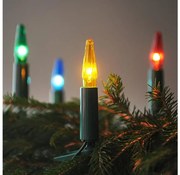 Catena natalizia ASTERIA 16xE10 13,5m multicolor