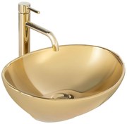 Lavabo da appoggio Rea Sofia Gold