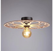 Lampadario a plafone FALCO 1xE27/60W/230V diametro 40 cm beige