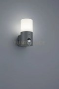 Applique a parete led cilindro hoosic diffusore bianco sensore movi...