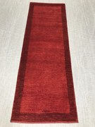 Gashguli Tappeto 240x80 Rosso (Iran) Annodato A Mano