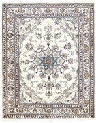 Nain Tappeto 150 x 200 Blu (Iran) Annodato A Mano