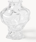Vaso in vetro soffiato Ammonit, alt. 30 cm