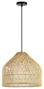 Immax 08264L - Lampadario a sospensione con filo PELO 1xE27/40W/230V diametro 40 cm rattan