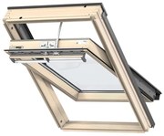 Finestra da tetto (faccia inclinata) VELUX GGL FK08 307021 elettrico L 55 x H 78 cm marrone e grigio antracite