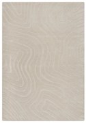 Tappeto in lana color crema tessuto a mano 160x230 cm Mesmerise Natural - Flair Rugs