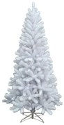 Albero di Natale artificiale innevato Alaska bianco H 210 cm