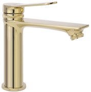 Rubinetto da lavabo Rea Viral Gold Low