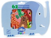 I miei primi adesivi - animali del Safari