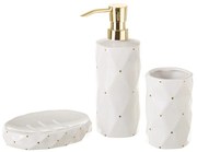 Set di accessori da bagno bianchi Dottie - Casa Selección