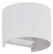 Lindby - Nivar Round LED Applique da Esterno White Lindby