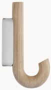 Gancio da parete in legno di quercia Umbrella, in diverse dimensioni