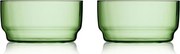 Ciotoline in set verdi in vetro 2 pz 500 ml Torino – Lyngby Glas