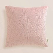 Federa decorativa in rosa cipria | Larghezza: 45 cm | Lunghezza: 45 cm