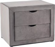 Comodino ET-002 Velvet – grigio Bluvel 14