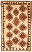Gabbeh Tappeto 200x120 Beige (Iran) Annodato A Mano