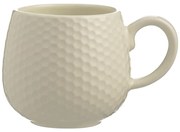 Tazza da latte color crema in ceramica 350 ml Embossed Honeycomb – Mason Cash
