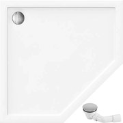 Piatto doccia acrilico Rea Diamond 80x80