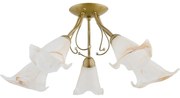 Lampadario a plafone MARCELLO 5xE14/10W/230V oro