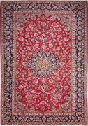 Najafabad Tappeto persiano 250 x 360 Rosso (Iran) Annodato A Mano