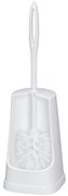 WENKO 19607100 - Spazzola per WC SIMPLE 12,5x40 cm bianca