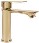 Rubinetto da lavabo Rea Mayson Gold Low