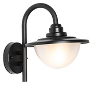 Lanterna da parete classica per esterni nera IP44 - Bruges