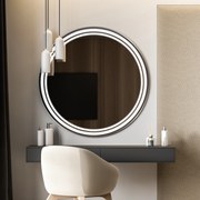 Specchio LED in cornice per bagno C5