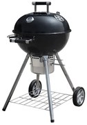 Barbecue A Carbone Tondo Professionale Con Coperchio E Termometro Kettle 57 Cm Boer Grill