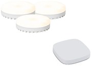 Set di 3 lampadine LED dimmerabili Smart GX53 9W 806LM 2700K-6500K incl. Zigbee Smart Hub