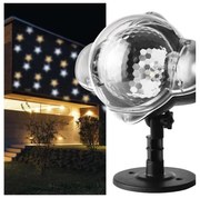 Proiettore LED natalizio da esterno LED/4W/230V IP44 bianco caldo/freddo