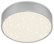 Briloner 7072-414 -Plafoniera LED STAR SKY LED/11W/230V diametro 15 cm argento
