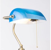 Brilagi - Paralume di ricambio per lampada da tavolo BANK OFFICE blu