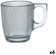 Tazza Luminarc Stripy Trasparente Vetro 90 ml (6 Unità)