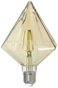 Lampadina led 4w · 360lm, 2700k con filamento e27 piramide anticata...