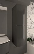 Colonna per mobile bagno Vague BADEN HAUS 2 ante P 38 x L 30 x H 130 cm grigio antracite