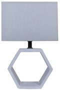 Lampada da tavolo VIDAL 1xE27/40W/230V grigio