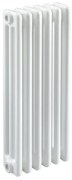 Radiatore acqua calda EQUATION Comby in acciaio 3 colonne, 6 elementi, interasse 623 mm, bianco