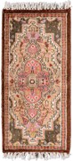 Agra Tappeto 30x60 Beige (Indian) Annodato A Mano