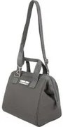 Borsa porta pranzo termica grigio 9 L con tracolla