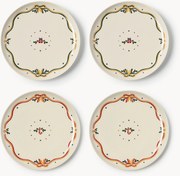Set di 4 piatti da colazione natalizi Cutemas