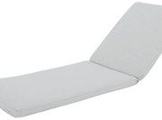 Cuscino per lettino in poliestere RESEAT grigio 190 x 65 x Sp 5 cm