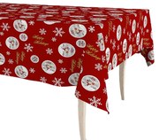 Rotolo di tovaglia Exma Rosso Natale 140 cm x 25 m