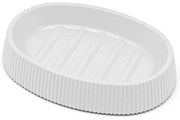 Portasaponetta Bianco serie Blob