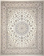 Nain Tappeto 250x310 Beige (Iran) Annodato A Mano